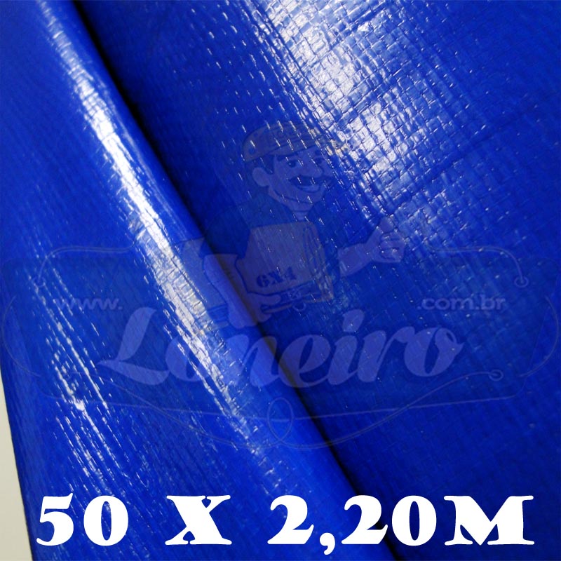 Bobina Plástica Azul Royal 50 x 2,20
