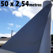 Bobina Rolo 50x2,54 metros XPO Prata Branca Lona Extreme Super Resistente Loneiro Curitiba Paraná