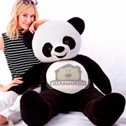 Urso Panda de Pelúcia Gigante com 120cm / 1,20 metros Presente Namorada