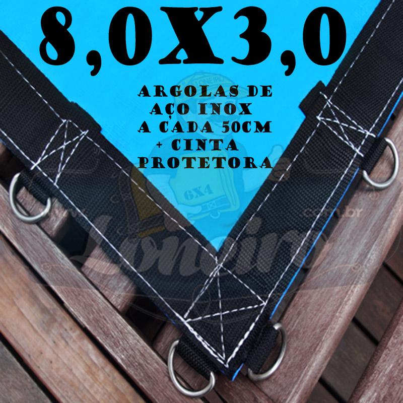 AZUL 8X3 + ARGOLAS