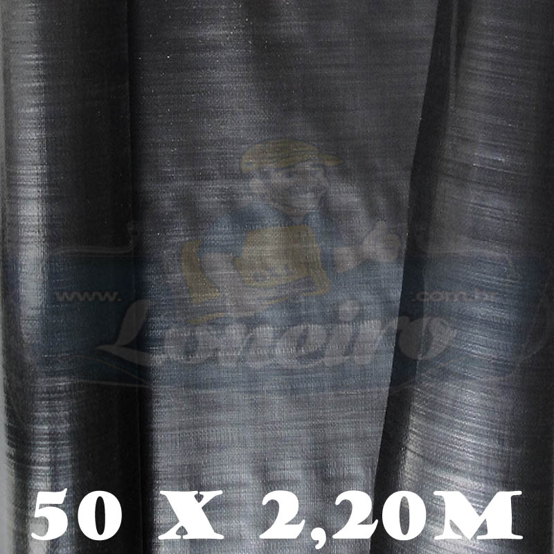 Bobina Preta Polietileno 50 x 2,20m