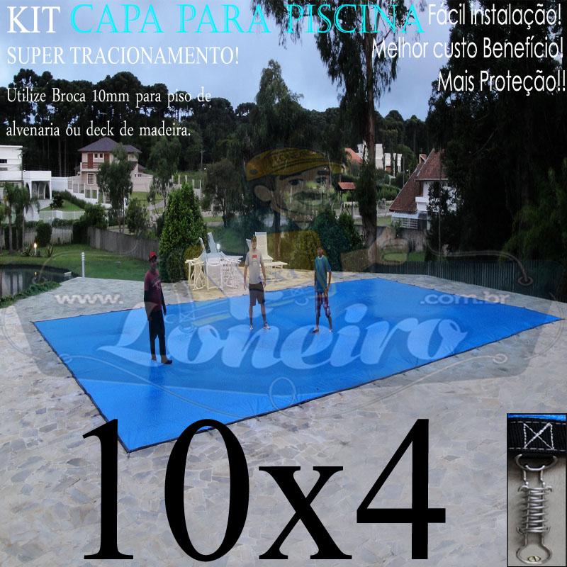 CAPA DE PISCINA 10X4 LONEIRO NOVO