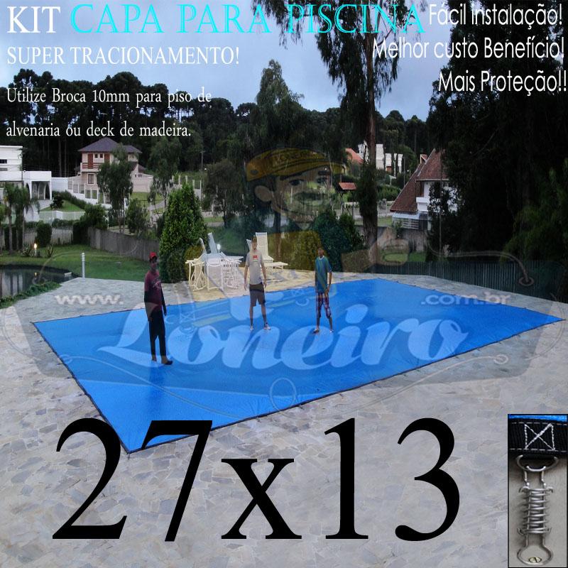 CAPA DE PISCINA 27X13 LONEIRO NOVO