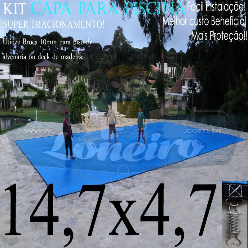 CAPA PARA PISCINA 14,70X4,70 LONEIRO NOVO