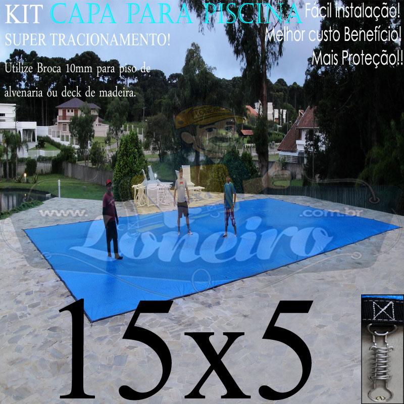 CAPA PISCINA 15X5