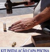 INICIAL KIT INSTALAÇÃO CAPA PISCINA