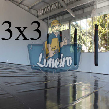 Lona 3,0 x 3,0m Super Tatame PVC Vinil Premium para pratica de esportes JiuJitSu Muay-Thay Boxe MMA UFC Academias Danças