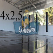 Lona 4,0 x 2,5m Super Tatame PVC Vinil Premium para pratica de esportes JiuJitSu Muay-Thay Boxe MMA UFC Academias Danças