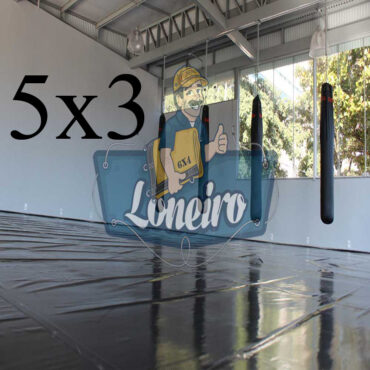 Lona 5,0 x 3,0m Super Tatame PVC Vinil Premium para pratica de esportes JiuJitSu Muay-Thay Boxe MMA UFC Academias Danças