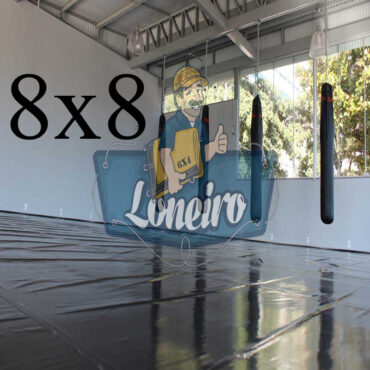 Lona 8,0 x 8,0m Super Tatame PVC Vinil Premium para pratica de esportes JiuJitSu Muay-Thay Boxe MMA UFC Academias Danças