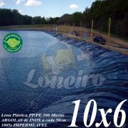 LONA PARA LAGO DE PEIXES 10x6 metros LONEIRO AMÉRICA CURITIBA