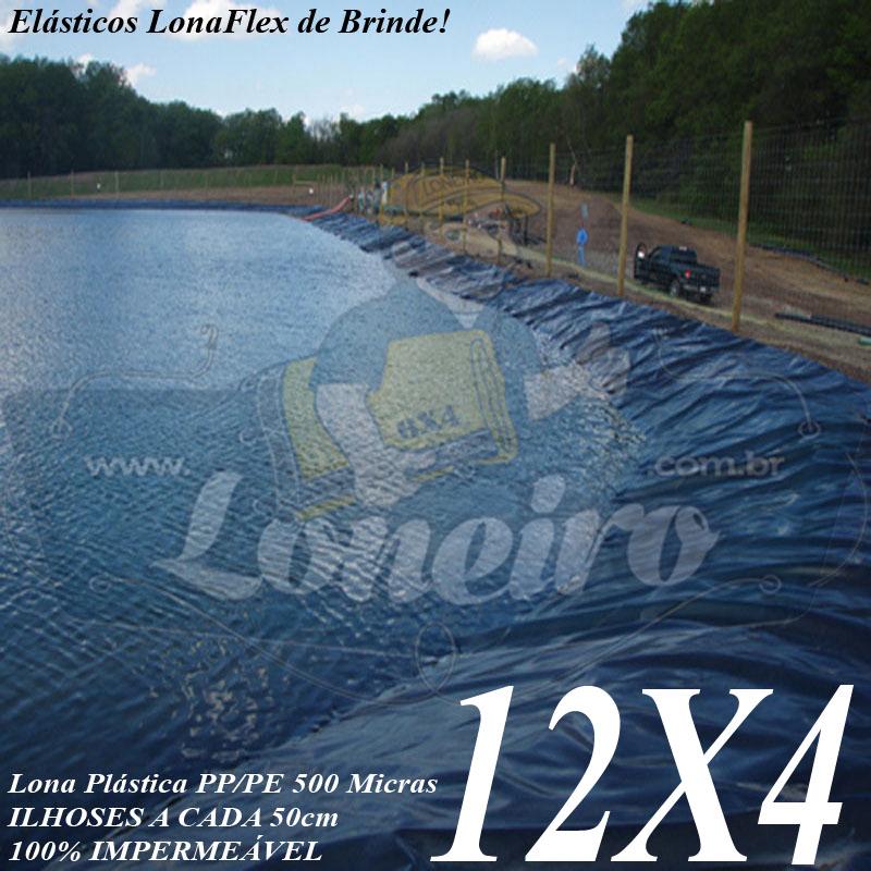 LONA PARA LAGO DE PEIXES 12X4