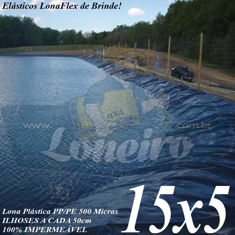 LONA PARA LAGO DE PEIXES 15x5
