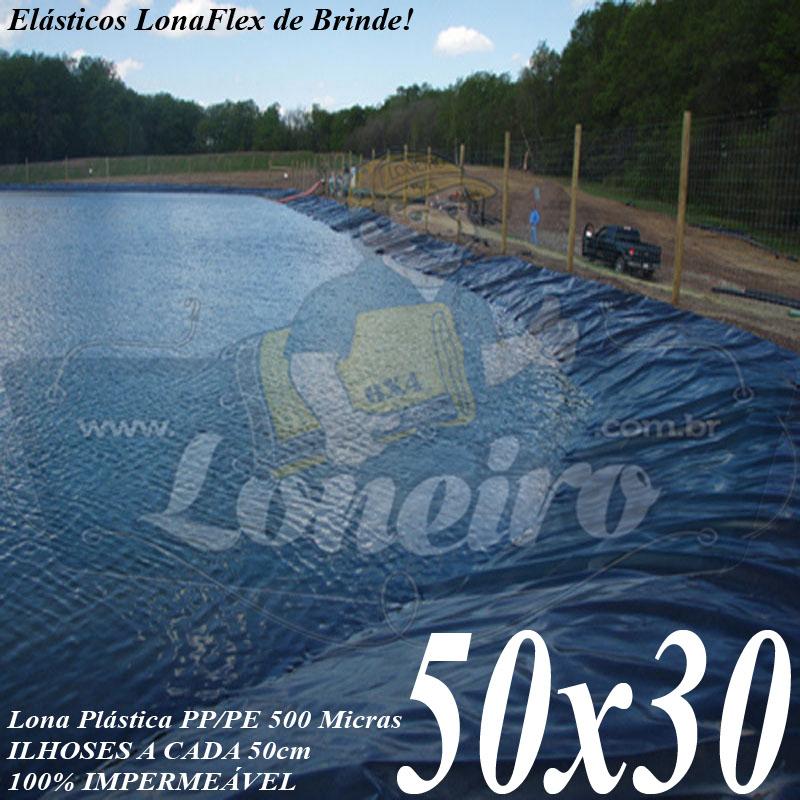 LONA PARA LAGO DE PEIXES 50x30