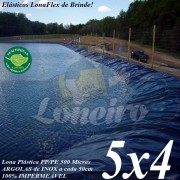 LONA-PARA LAGO DE PEIXES 5x4 TANQUE DE PEIXES ARMAZENAGEM DE AGUA