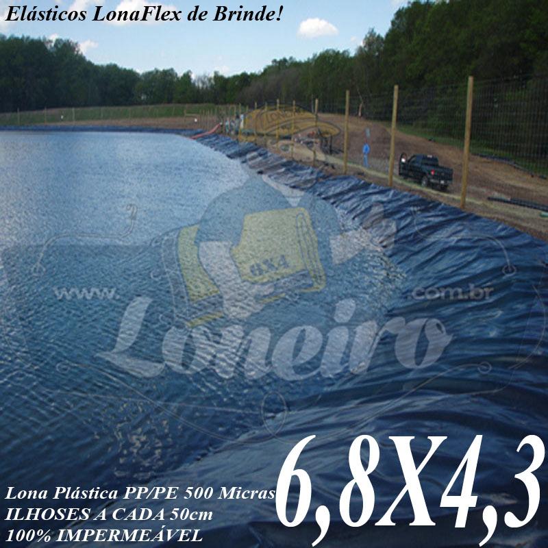 LONA PARA LAGO DE PEIXES 6,8X4,3