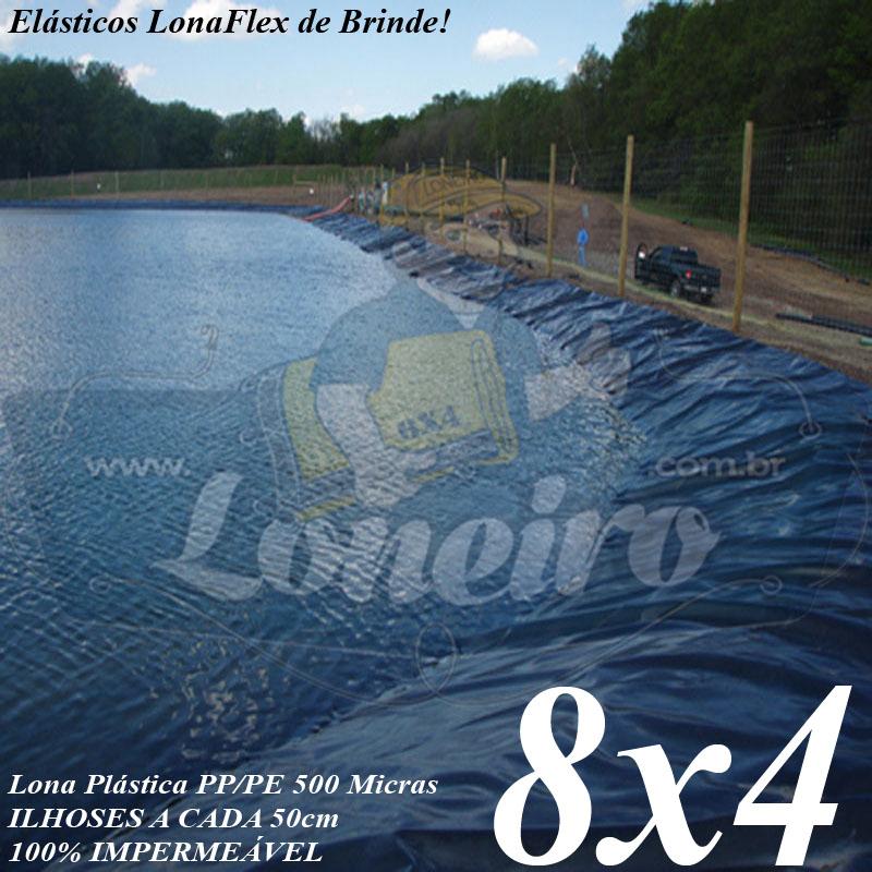 LONA PARA LAGO DE PEIXES 8x4