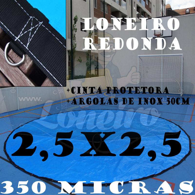 LONA REDONDA 2,5 X 2,5