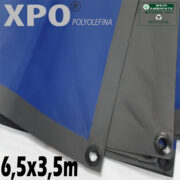 LONA XPO 6,5x3,5 AZUL CINZA POLYOLEFINA POLIOLEFINA POLYLONA POLILONA LOJA LONEIRO CURITIBA PARANA EMPRESA AMÉRICA ENCERADOS FABRICA