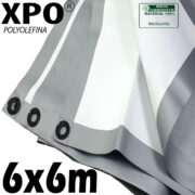 LONA XPO 6X6 BRANCA PRATA POLYOLEFINA POLIOLEFINA POLYLONA POLILONA LOJA LONEIRO CURITIBA PARANA EMPRESA AMÉRICA ENCERADOS FABRICA