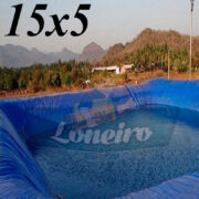 Lona 15x5 para Lago Artificial 300 micras Ornamental Tanque de Peixes Açude, Psicultura, Agricultura, Reservatórios Água, Comprar Lonas Loneiro Cikala Kone Brasil]