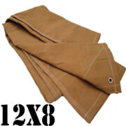 Lona: 12,0 x 8,0m Encerado Impermeável Resistente para Caminhão Carreta proteção de carga cobertura com 4 ilhoses