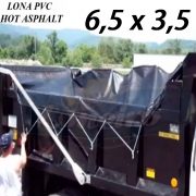 Lona de Pvc-65x35-65-x-35-metros-Transporte-Betume-Massa-Asfáltica-Quente-loneiro-america-encerados