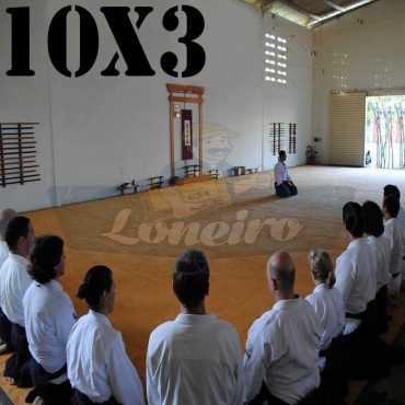 Lona: 10,0 x 3,0m para Tatame Encerado Algodão Premium Anti-Derrapante Cotton RipStop Caqui : Akido Judo JiuJitSu Muay-Thay Boxe MMA UFC Academia