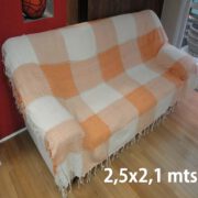 Manta Sofa Cama Xadrez Cinza Branca Preta sss