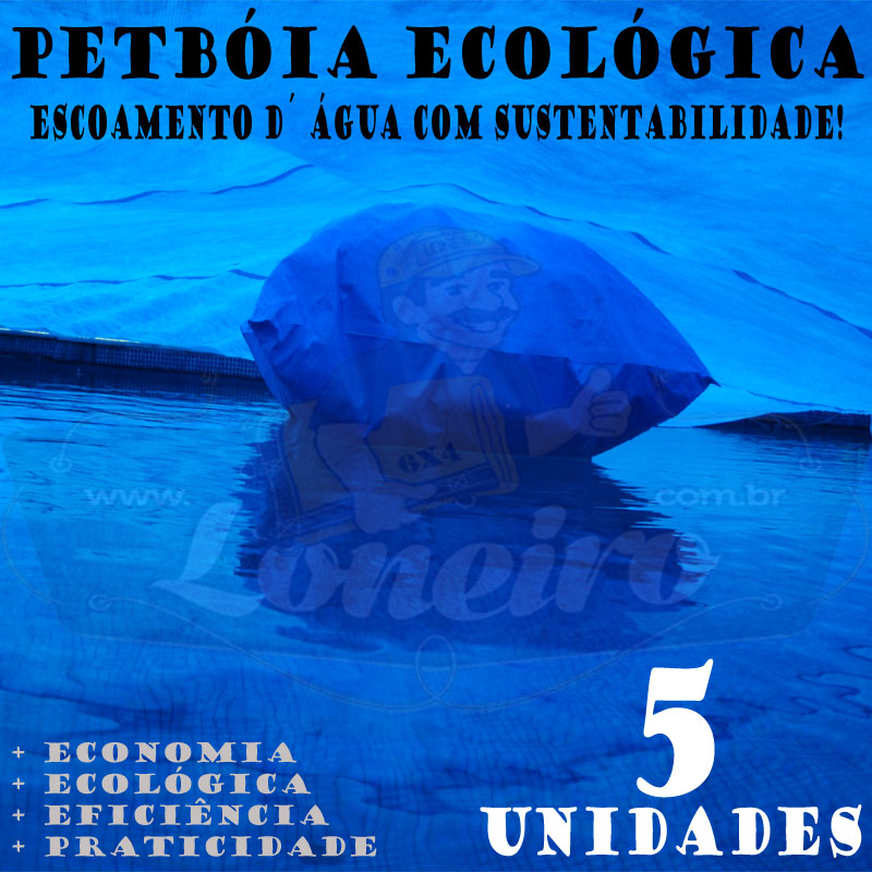 PETBÓIA ECOLÓGICA 5 UNIDADES LONEIRO