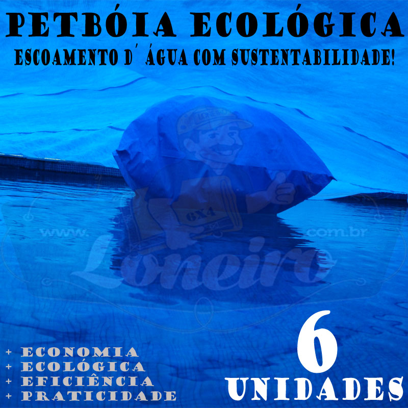 PETBÓIA ECOLÓGICA 6 UNIDADES LONEIRO