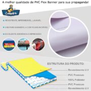 Qualidade Lona Loneiro Outdoor impressora PVC Frontlit Flex Banner 440gsm (13oz) 300D500D 1812 para impressao poster propaganda interno externo