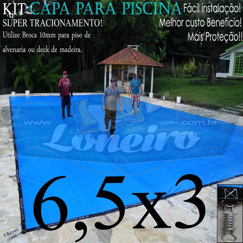SUPER CAPA DE PISCINA 6,5x3 LONEIRO