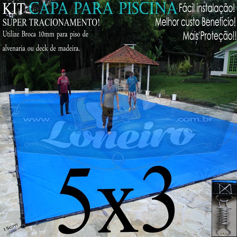 SUPER CAPA PARA PISCINA 5x3 LONEIRO