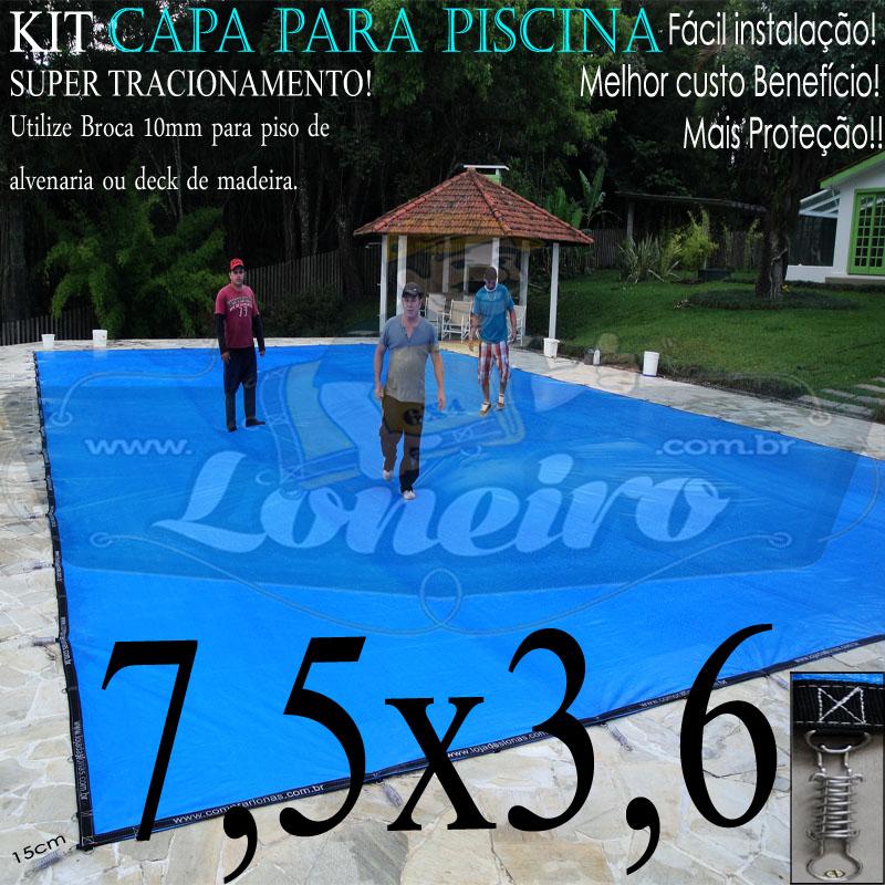 SUPER CAPA PISCINA LONEIRO 7,5x3,6