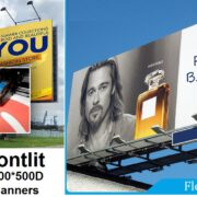 add. Lona PVC Frontlit Flex Banner 440gsm (13oz) 300D500D 1812 para impressao poster propaganda