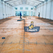 Bobina Plástica Laranja de Polietileno 50,0 x 2,20m = 110m² Impermeável com 300 micra